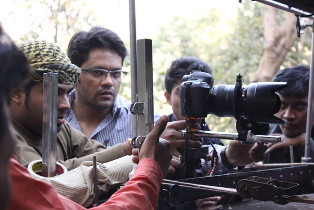 Behind the scenes of The Darkness, photograph 3