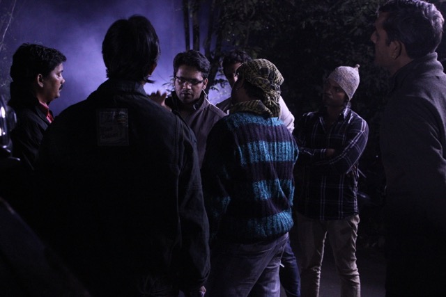 Behind the scenes of The Darkness, photograph 7