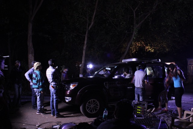 Behind the scenes of The Darkness, photograph 9