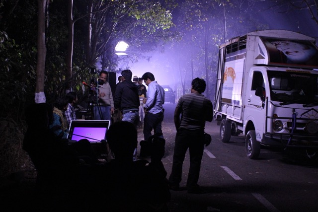 Behind the scenes of The Darkness, photograph 11