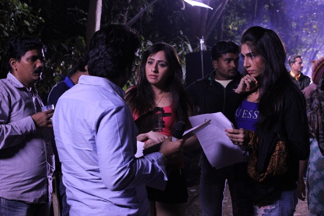Behind the scenes of The Darkness, photograph 12