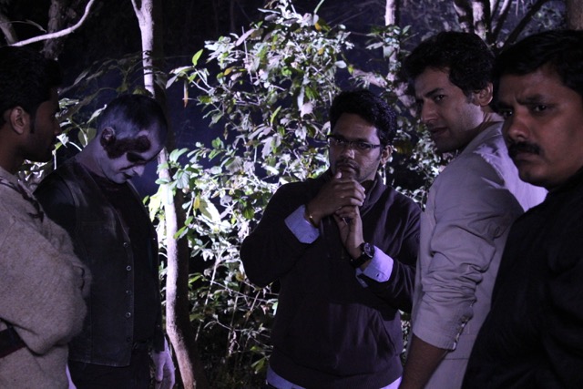 Behind the scenes of The Darkness, photograph 16