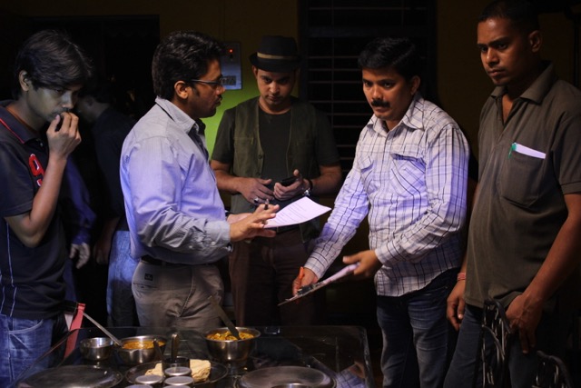 Behind the scenes of The Darkness, photograph 17