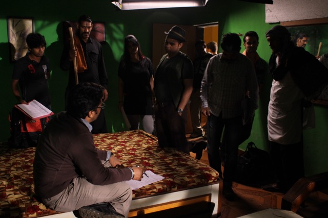 Behind the scenes of The Darkness, photograph 19