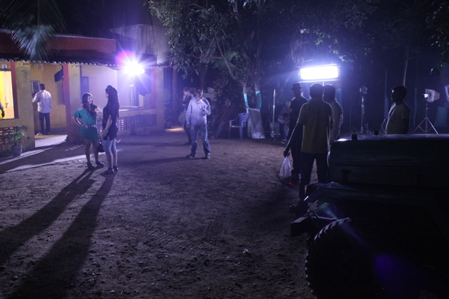 Behind the scenes of The Darkness, photograph 22