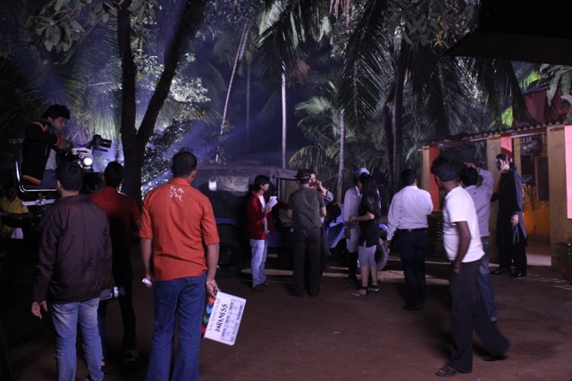 Behind the scenes of The Darkness, photograph 23
