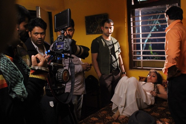 Behind the scenes of The Darkness, photograph 28