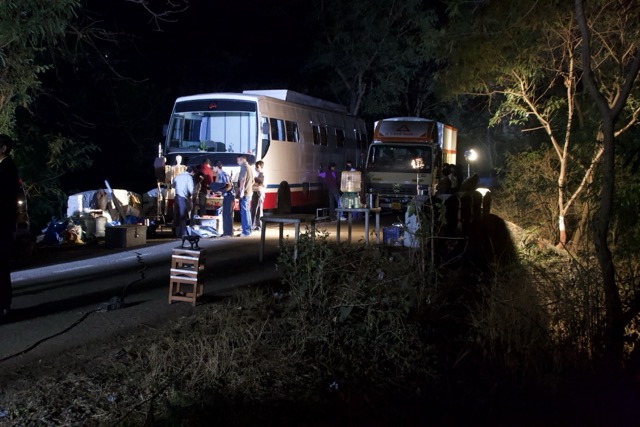 Behind the scenes of The Darkness, photograph 33
