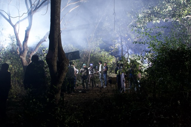 Behind the scenes of The Darkness, photograph 35