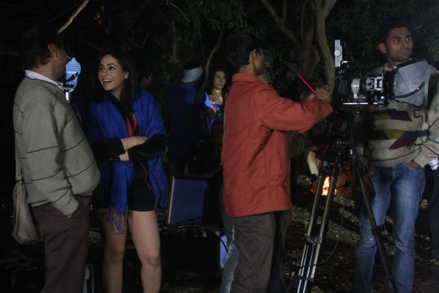 Behind the scenes of The Darkness, photograph 38
