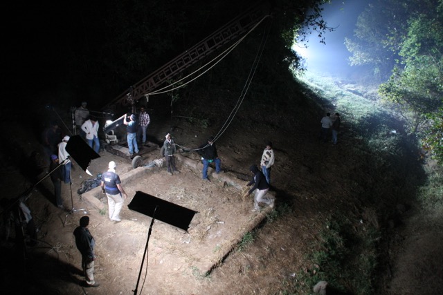 Behind the scenes of The Darkness, photograph 39