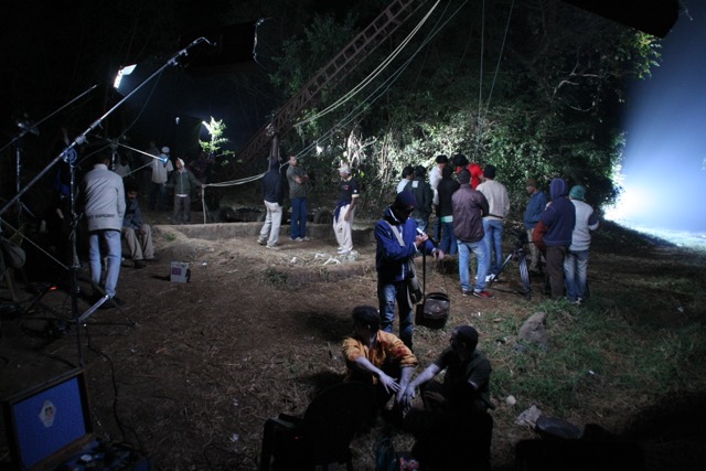 Behind the scenes of The Darkness, photograph 40