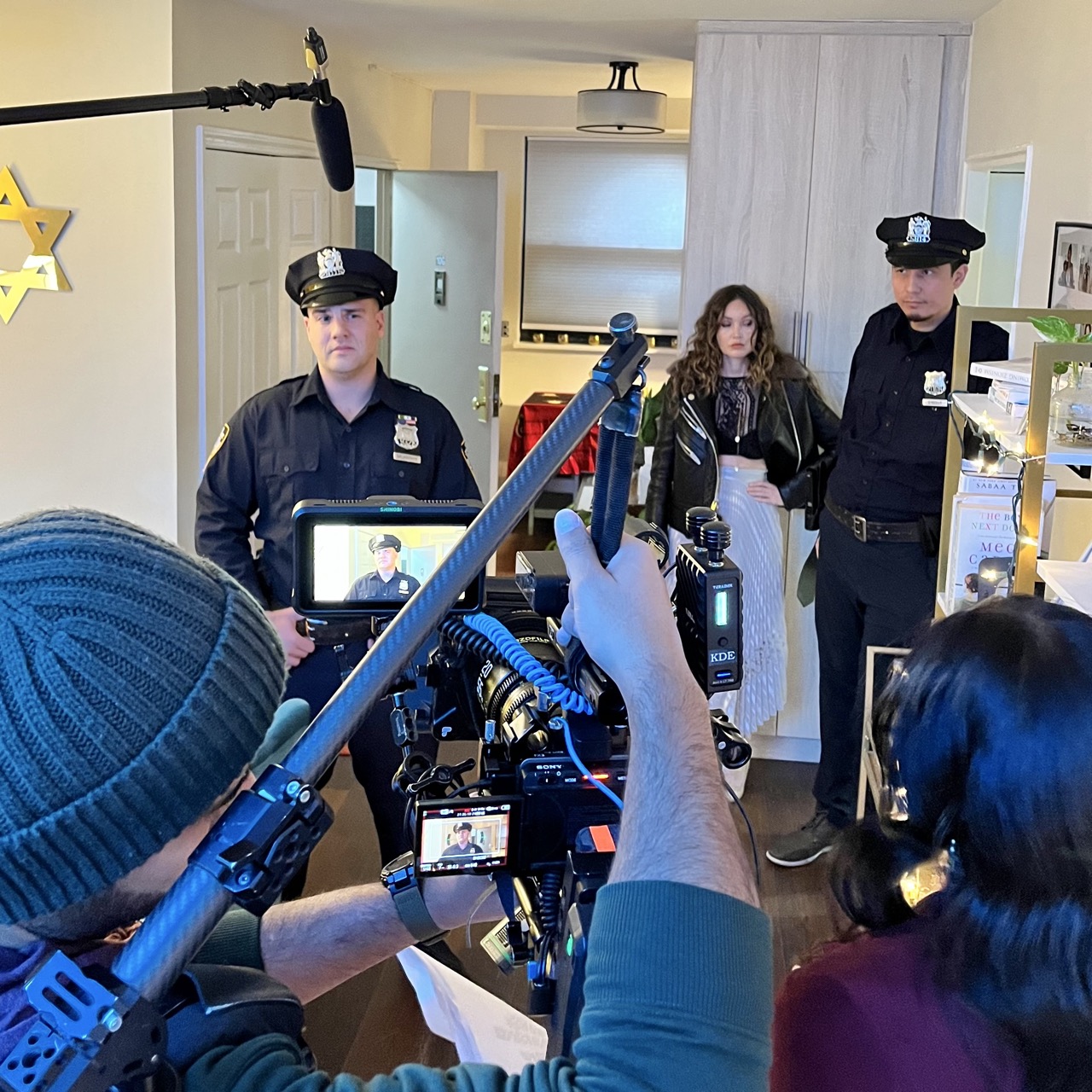 Behind-the-scenes photograph 1 from The Key Mistake film production in New York