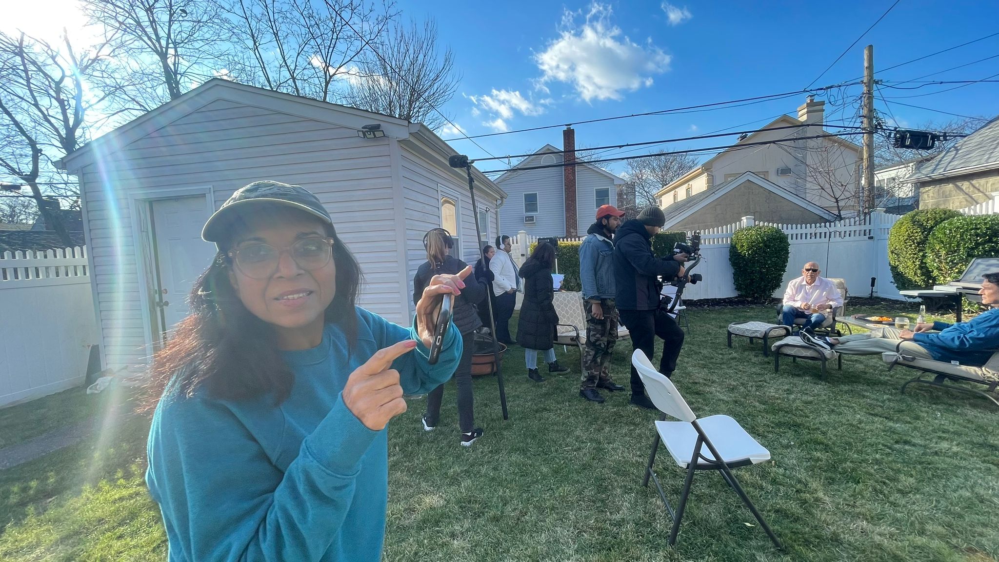 Behind-the-scenes photograph 7 from The Key Mistake film production in New York