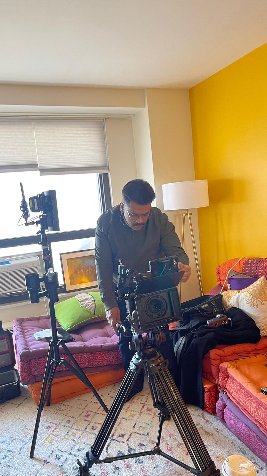 Behind-the-scenes photograph 14 from The Key Mistake film production in New York