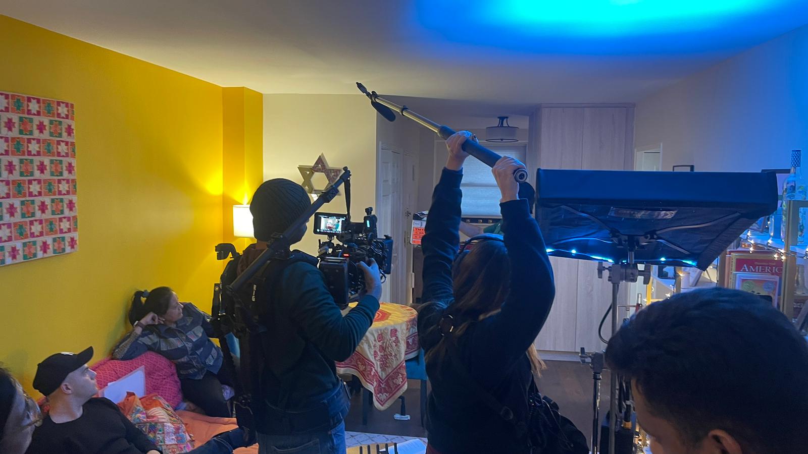 Behind-the-scenes photograph 17 from The Key Mistake film production in New York